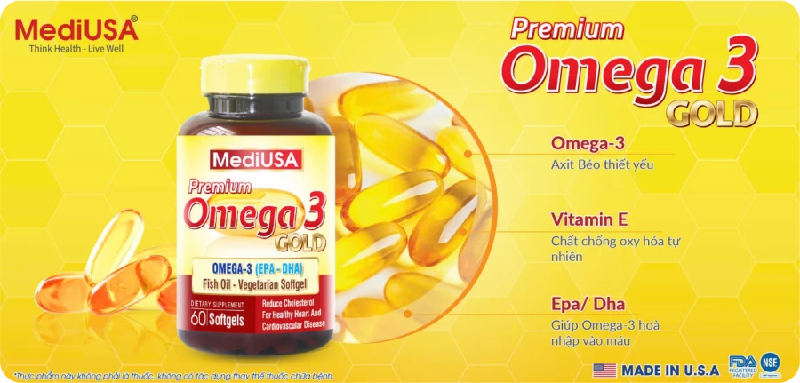Premium Omega 3 GOLD